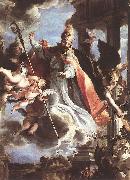 COELLO, Claudio The Triumph of St Augustine df painting